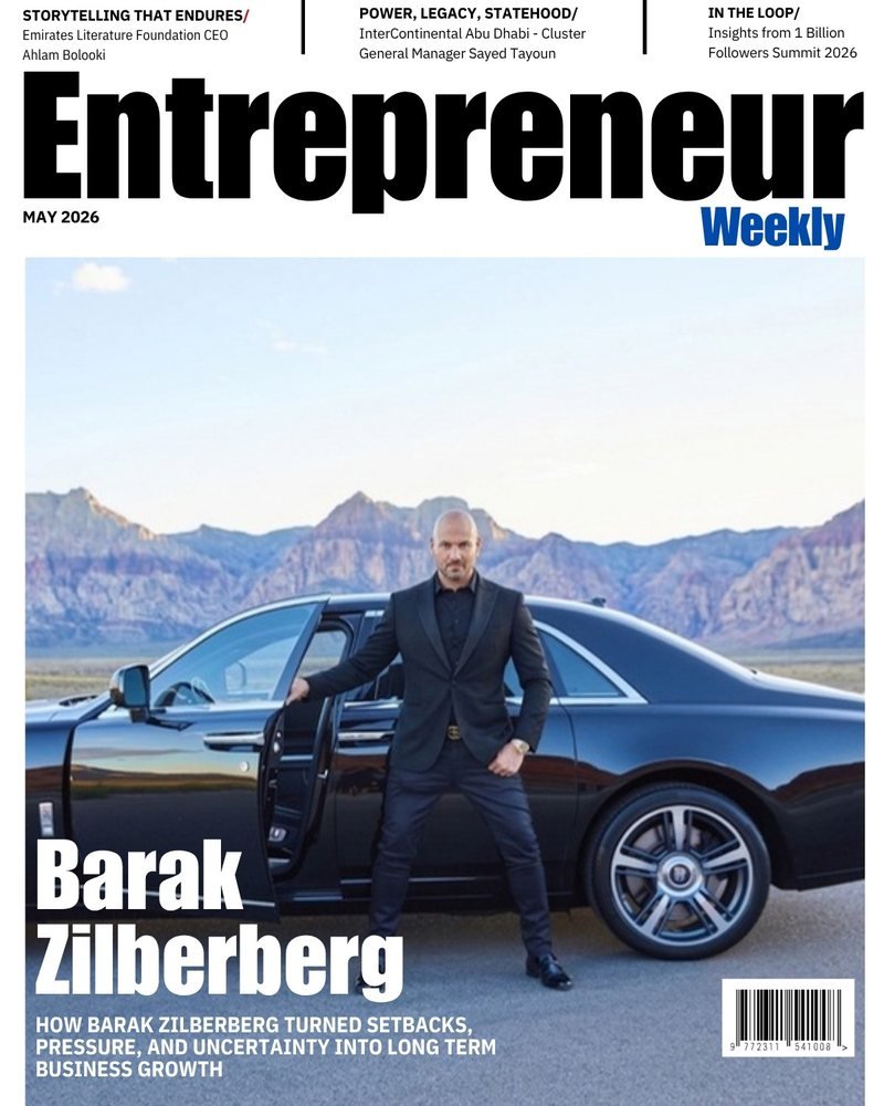 The Entrepreneurs Weekly cover: Barak Zilberberg