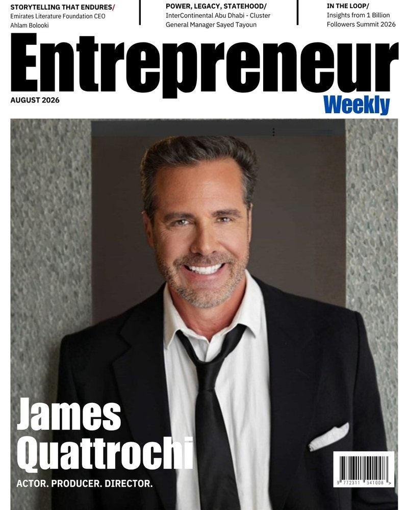 The Entrepreneurs Weekly cover: James Quattrochi