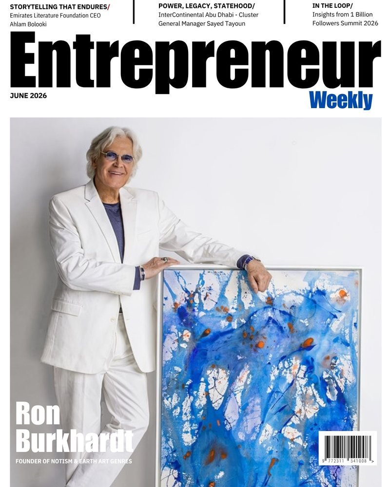 The Entrepreneurs Weekly cover: Ron Burkhardt