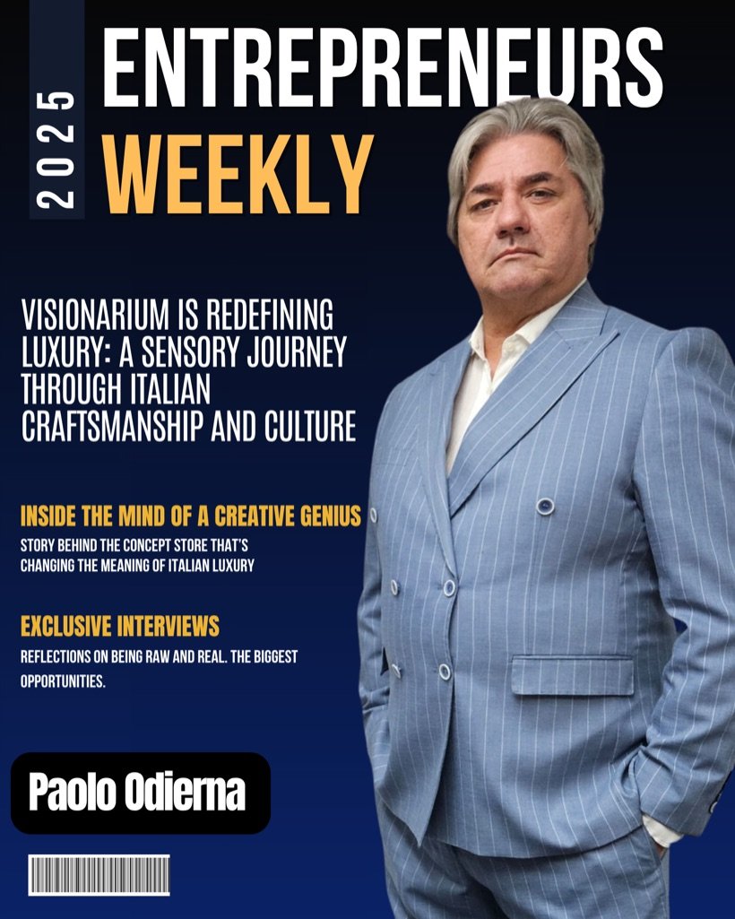 The Entrepreneurs Weekly cover: Paolo Odierna
