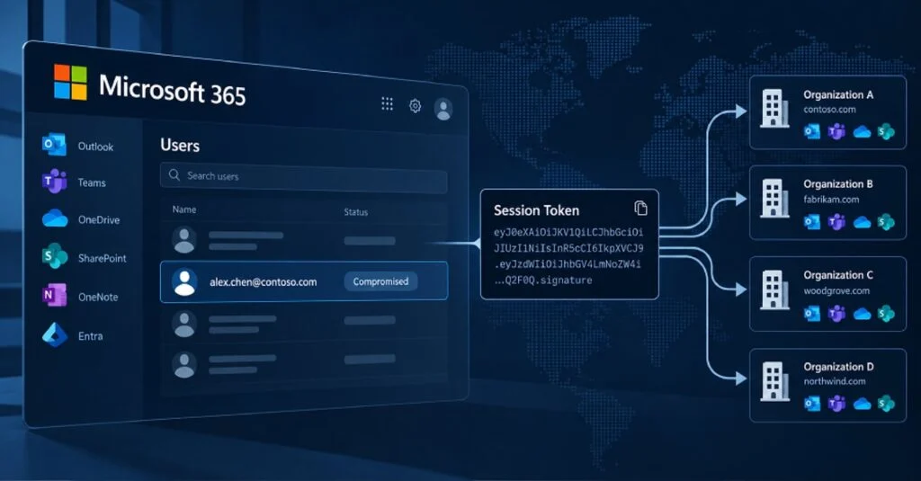 Token Replay Attacks Compromise Microsoft 365 Accounts at 79 Organizations